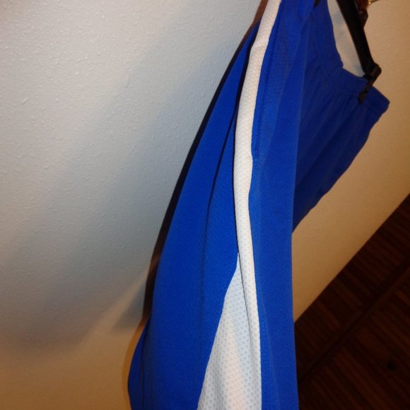 Nike Men's Blue and White Team Fit Dry Shorts Size 3XL - Picture 5 of 10